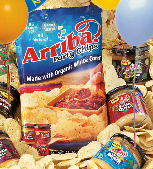 Arriba! Party Chips and Dips